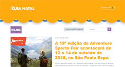 Desktop Screenshot of guianatal.com.br